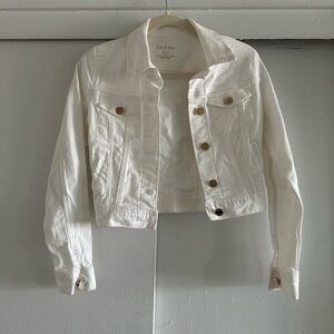 Lilly Pulitzer Cream Jean Jacket